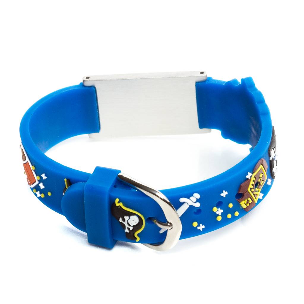 Medical Id Tags For Kids Pirates Icetagsid Medical Id Tags For Kids Pirates