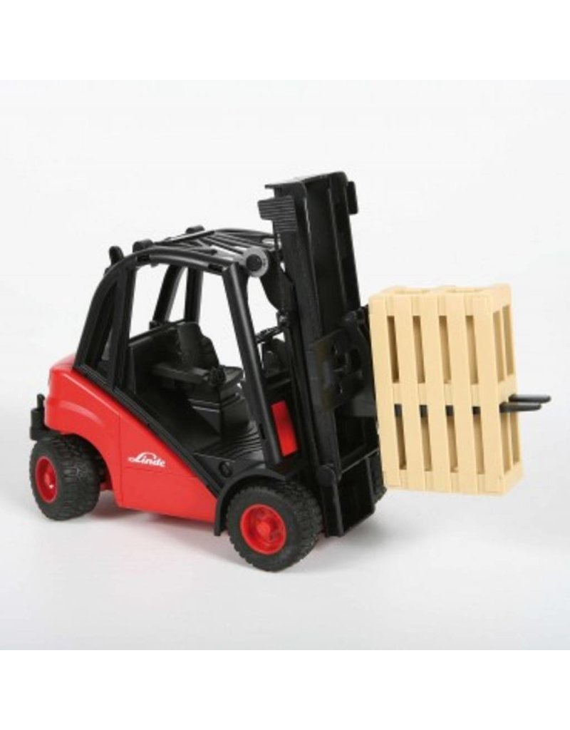 Linde Forklift H30D by Bruder Toys FUNdamentally Toys