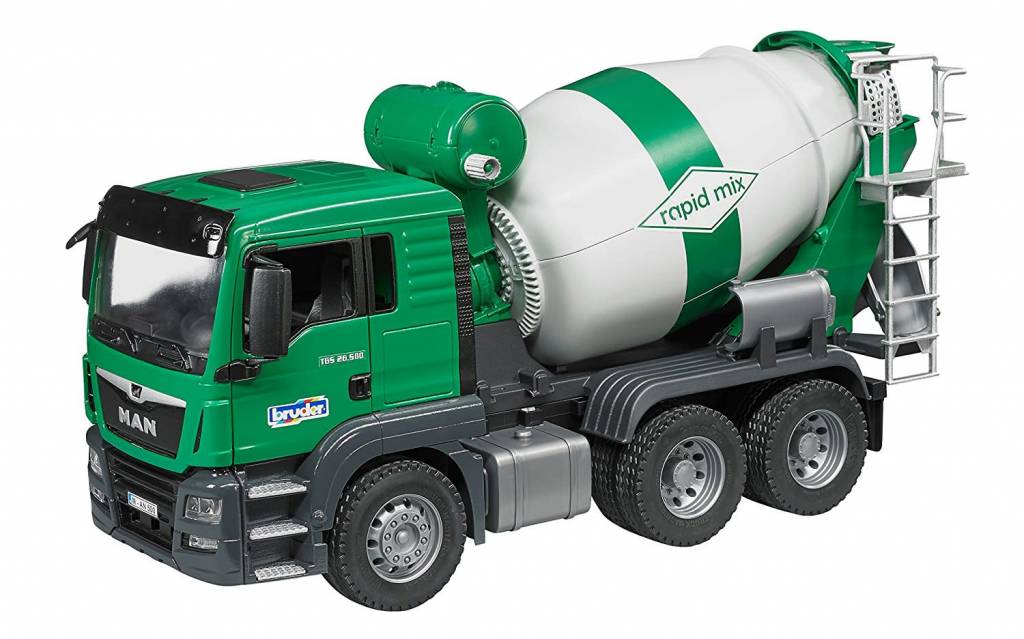 bruder cement truck toy