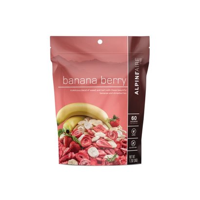 AlpineAire Foods Banana Berry Dried Fruit