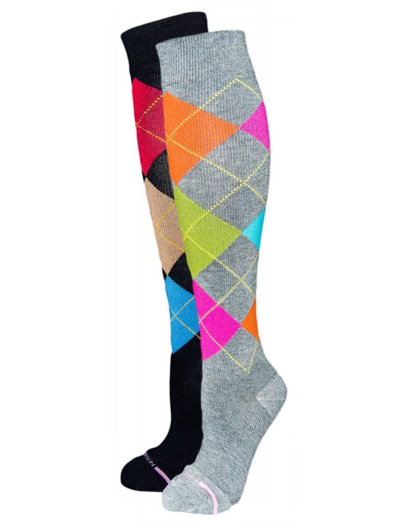 Womens Compression Argyle Socks From Dr. Motion The Sox Market