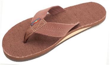 rainbow sandals hemp
