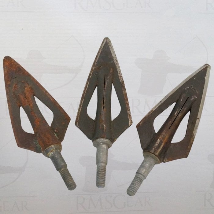 Used Broadheads 128131gr 3 pack RMSGear