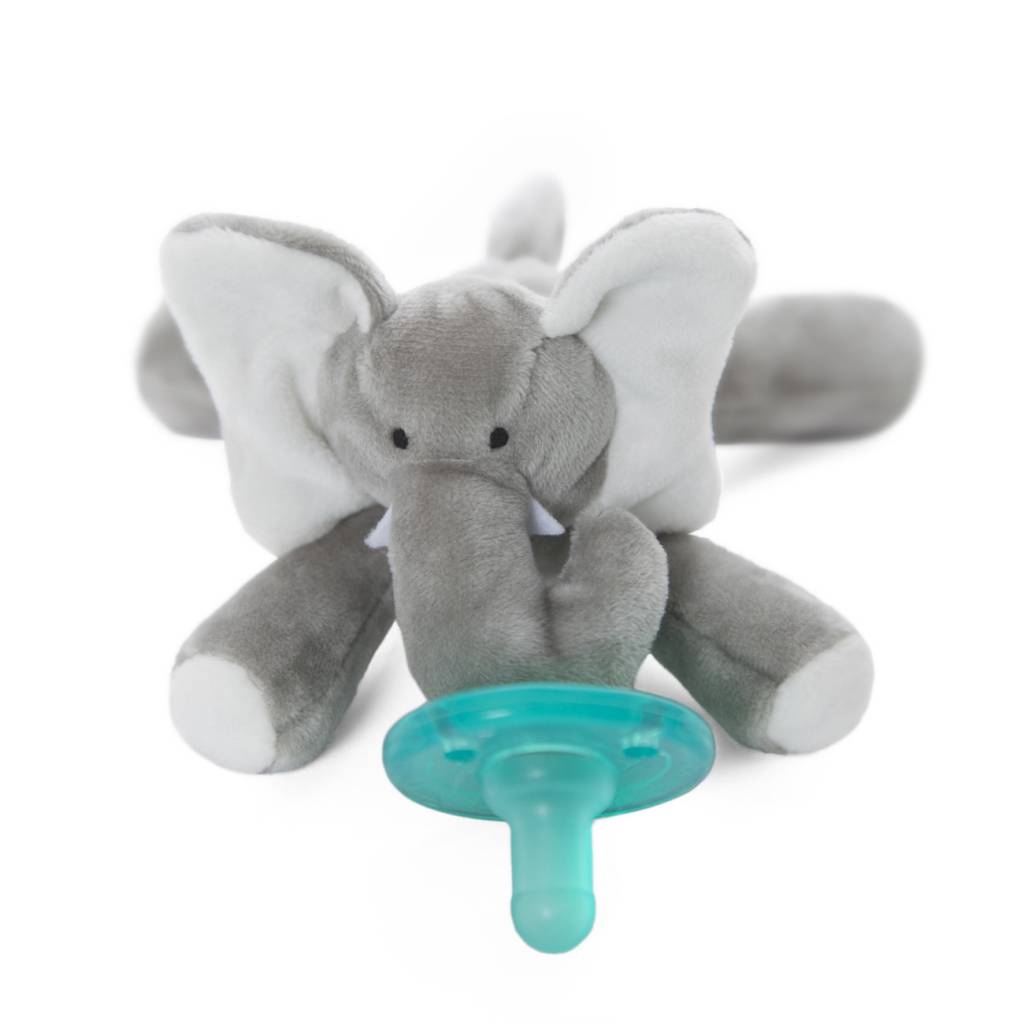 WubbaNub Elephant Pacifier little orange fish