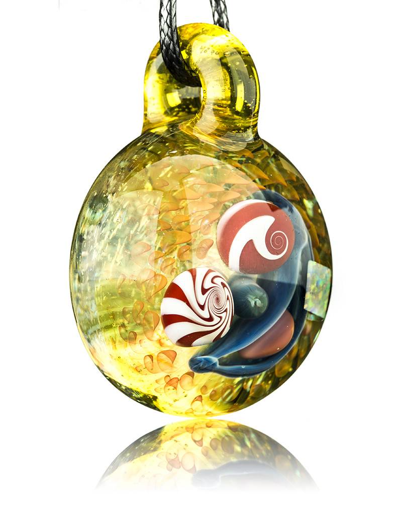 Mike Gong Pendant Design Ideas Mike Gong Heady Glass Pendant For Gold Acid Eater Witch Dr