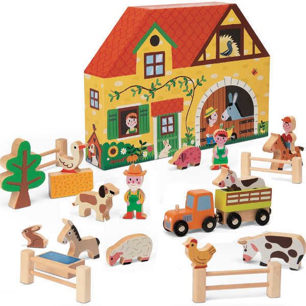 Janod Story Box Farm Fiddlesticks Janod Story Box Farm