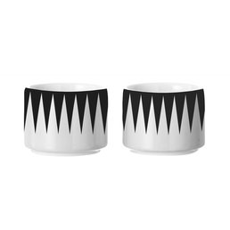 Ferm Living Egg Cup Black (set of 2)