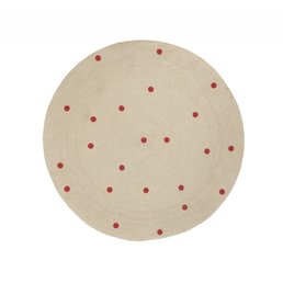 Ferm Living Dots Round Carpet