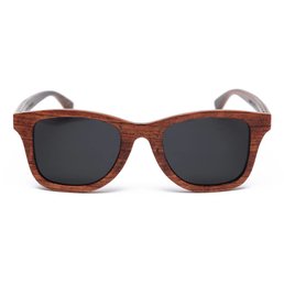 Rezin Gallagher Brown Wood Sunglasses
