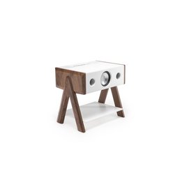 La Boite Concept Walnut and Corian Speaker