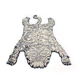 Moustache Tiger Large Rug