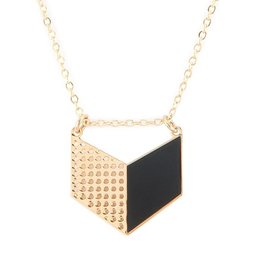 Alphabeta Chevron Necklace