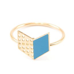 Alphabeta Chevron Ring