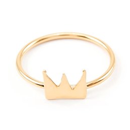 Alphabeta Long Life Gold Ring