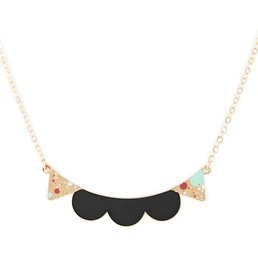 Alphabeta Polock Lace Necklace