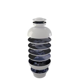 Ibride Stackable Dishes Yuan Osorio