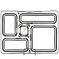 Planetbox PlanetBox Rover Stainless Steel Lunchbox