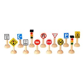 PlanToys Traffic Signs & Lights