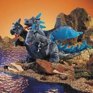 Folkmanis Three-Headed Dragon Puppet