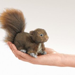 Folkmanis Red Squirrel Finger Puppet
