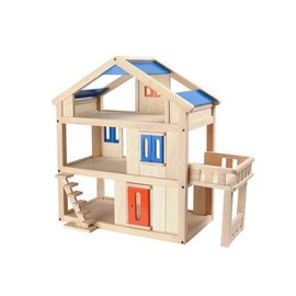 PlanToys Classic Terrace Dollhouse