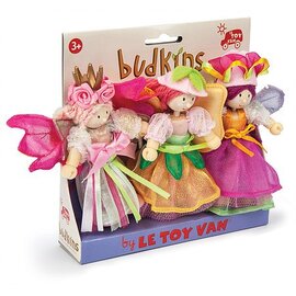 Le Toy Van Garden Fairies - 3 Budkins
