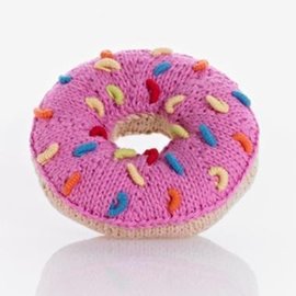 Pebble Pebble Handmade Donut Rattle