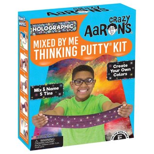 Crazy Aaron's Thinking Putty Mixed by Me Thinking Putty Kit Holographic