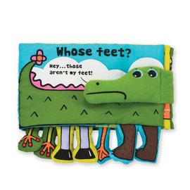 Melissa & Doug Soft Activity Book - Whose Feet?