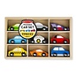 Melissa & Doug Wooden Cars Set - 9 Pieces
