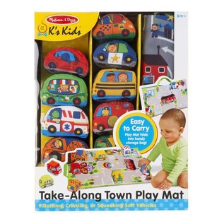 Melissa & Doug Take-Along Town Play Mat