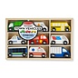Melissa & Doug Wooden Town Vehicles Set