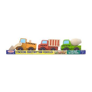 Melissa & Doug Stacking Construction Vehicles