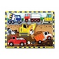 Melissa & Doug Construction Chunky Puzzle - 8 Pieces