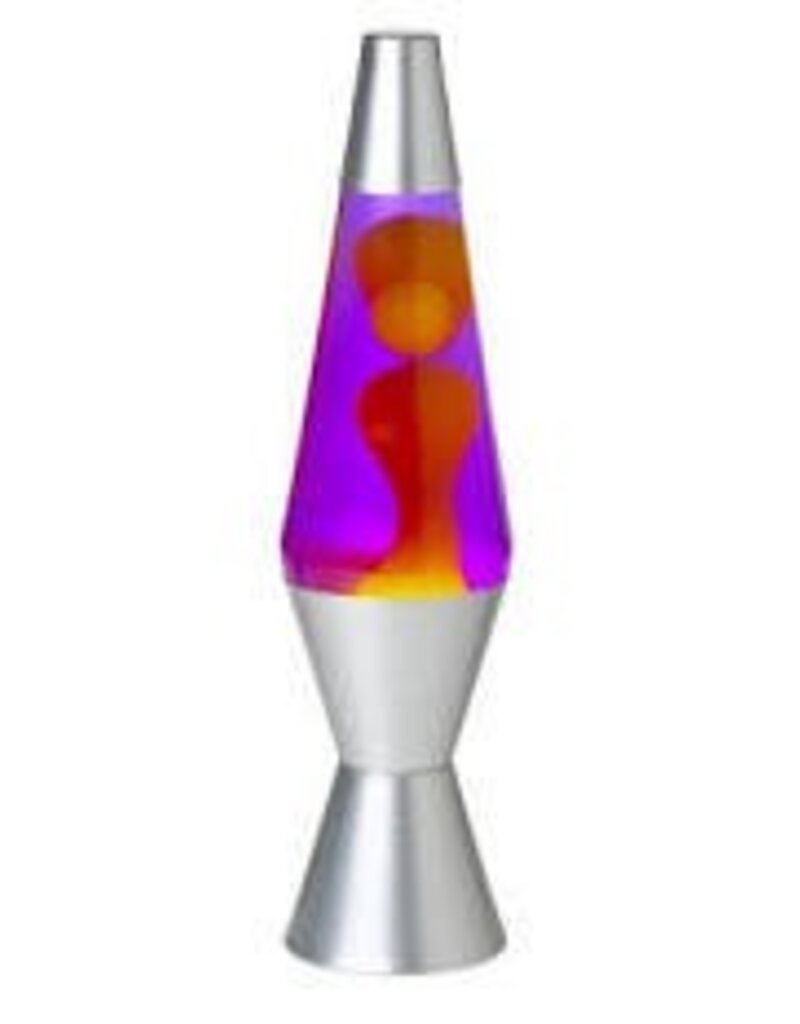 Schylling Toys Lava Lamp With Silver Base Yellow And Purple Toytown Schylling Toys