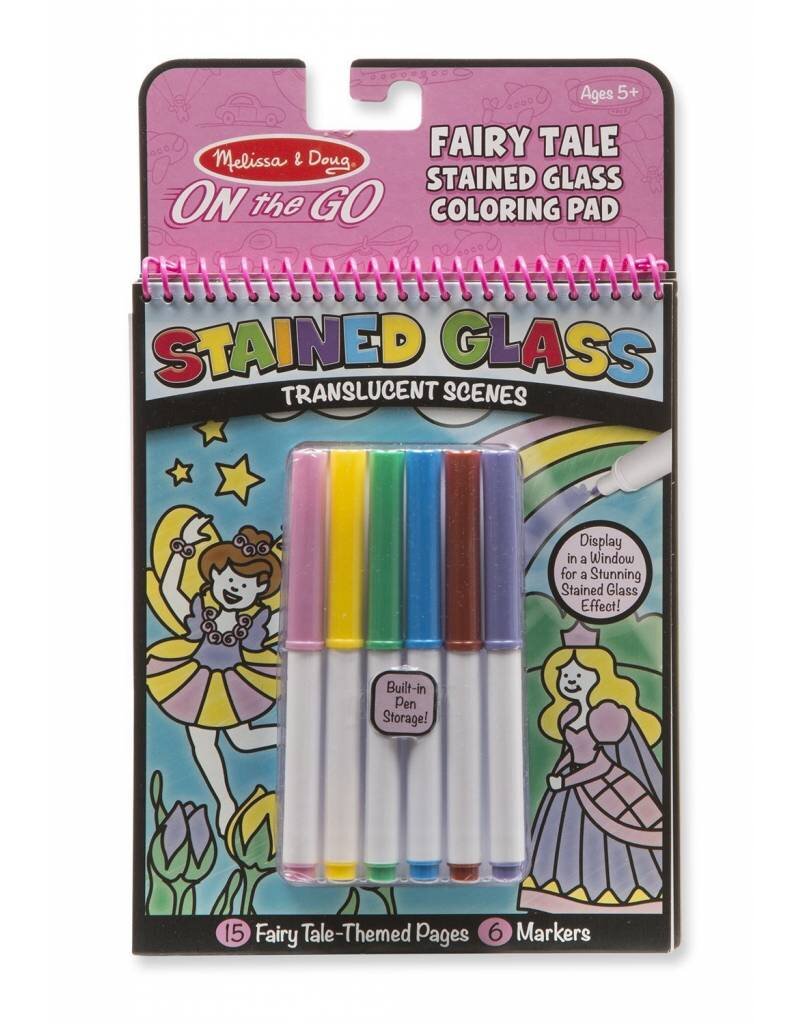 Melissa and Doug Melissa and Doug Stained Glass Coloring Pad Fairy ... Melissa and Doug Melissa and Doug Stained Glass Coloring Pad Fairy ...