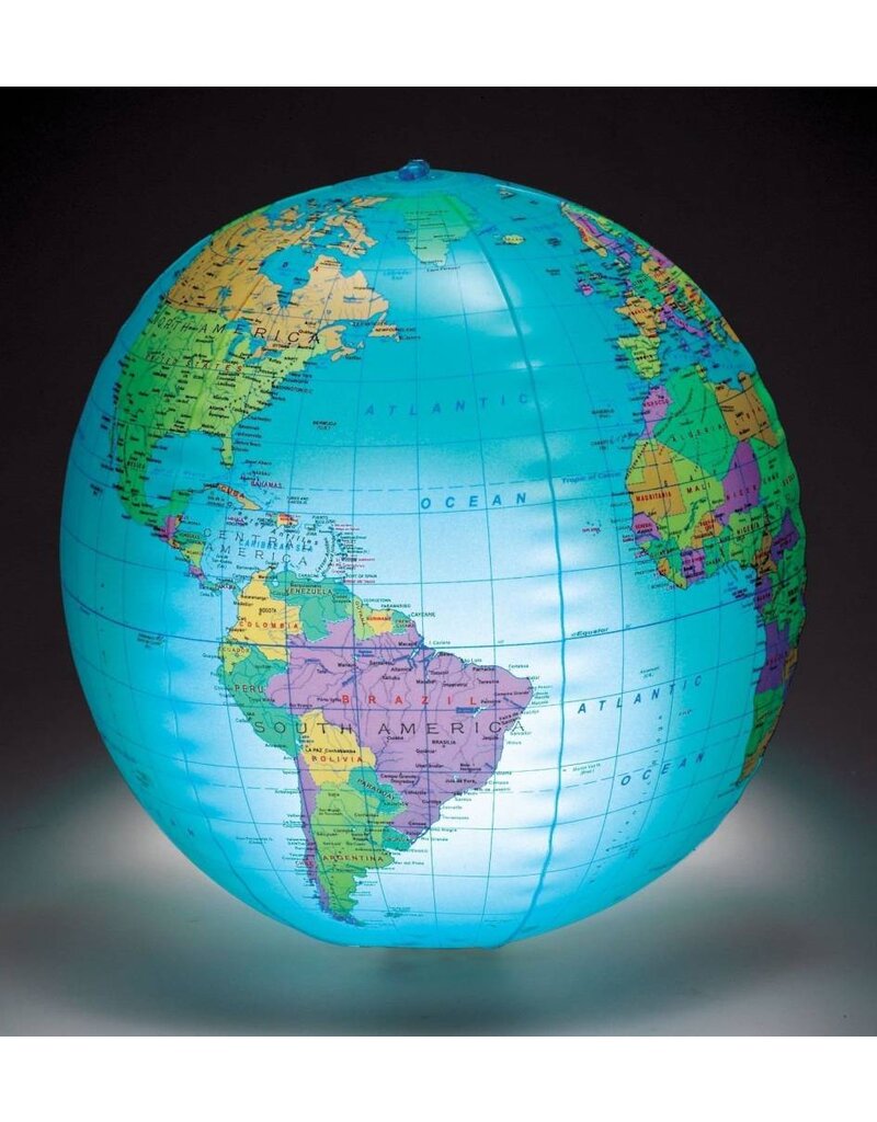 Learning Resources Inflatable Light Up Globe Learning Resources