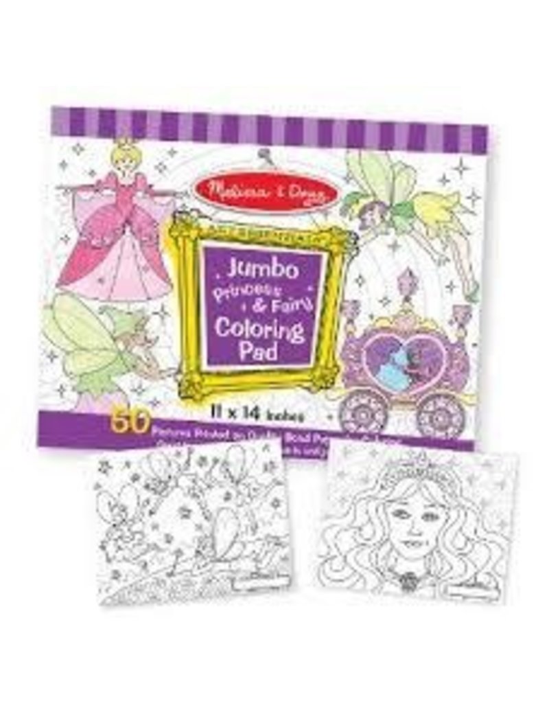 Melissa and Doug Melissa and Doug Jumbo Princess and Fairy Coloring ... Melissa and Doug Melissa and Doug Jumbo Princess and Fairy Coloring ...