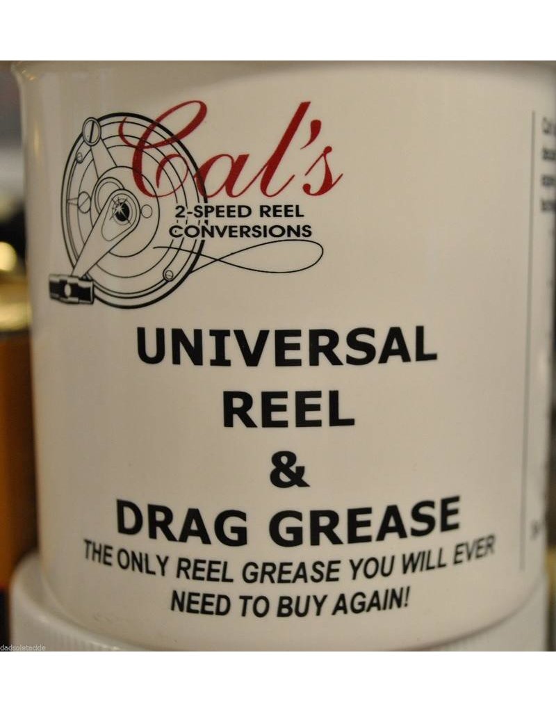 Cal's Grease 2 oz. Cal's TAN Universal Reel & Star Drag Grease