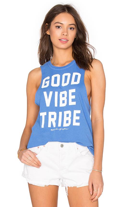 Flying Lizard Boutique - Good Vibe Graphic Tank