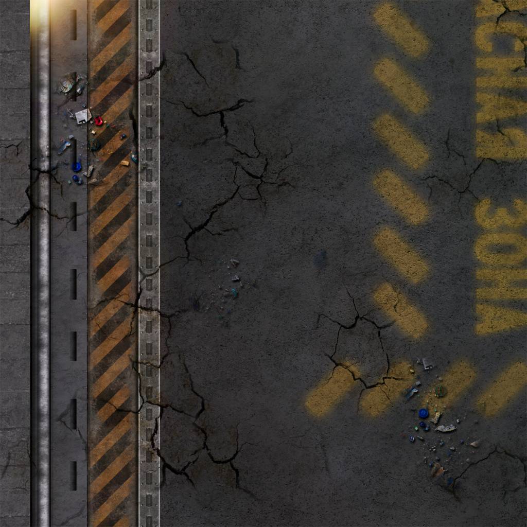 Frontline Gaming FLG Mats Cyberpunk City 1 6x4 FrontlineGamingUS