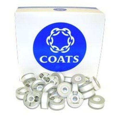 Coats Coats Trusew L white Prewound Bobbins -10 pack
