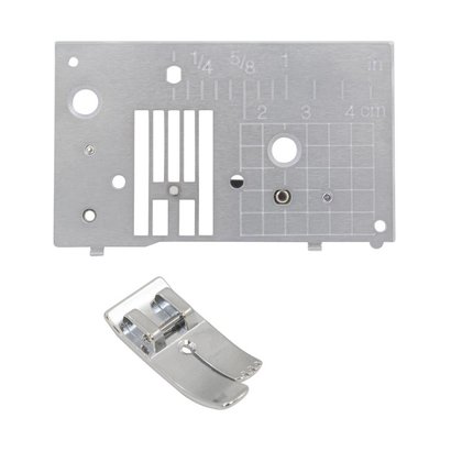 Straight Stitch Foot and Straight Stitch Needle Plate for 4500D/Inno-vis 4000D, 2500D, 1500D, QC1000, NX2000