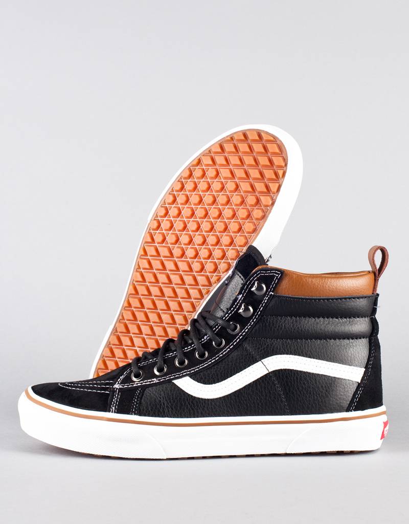vans black leather mte vans black leather mte