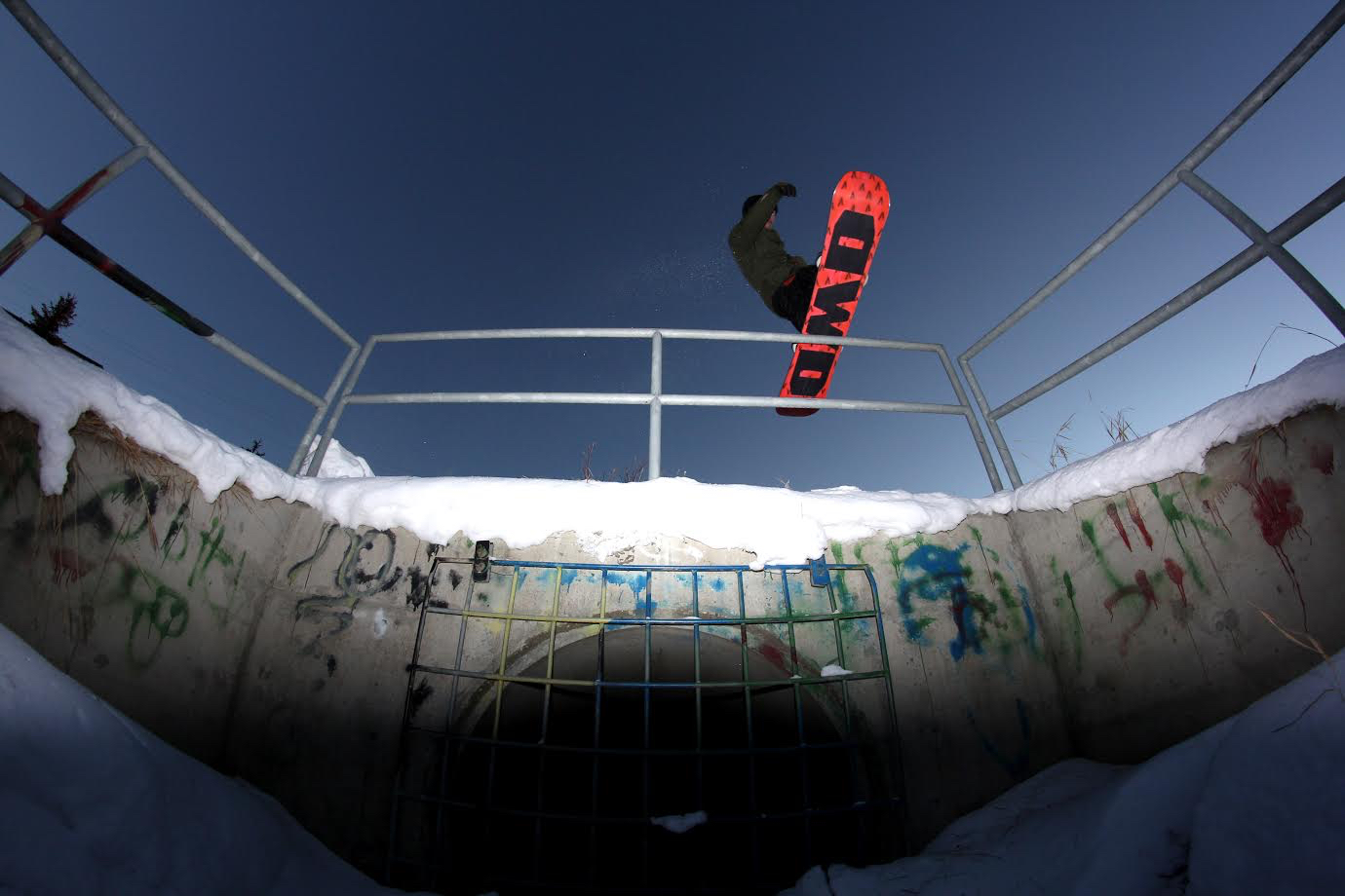 Luke Pasishnik Snowboarding