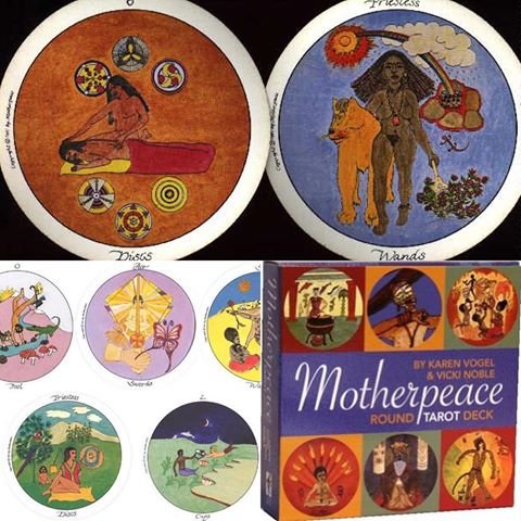 The Motherpeace Round Tarot Deck: 78-Card Deck by Vicki Noble (English) The Motherpeace Round Tarot Deck: 78-Card Deck by Vicki Noble (English)