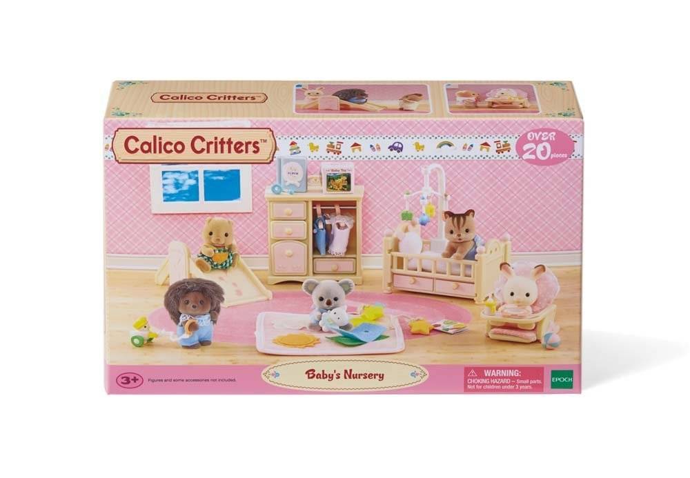 calico critters room baby's nursery set - minds alive! toys crafts books