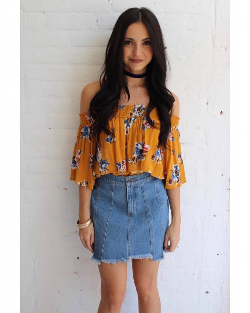 Honey Hues and Denim Blues!