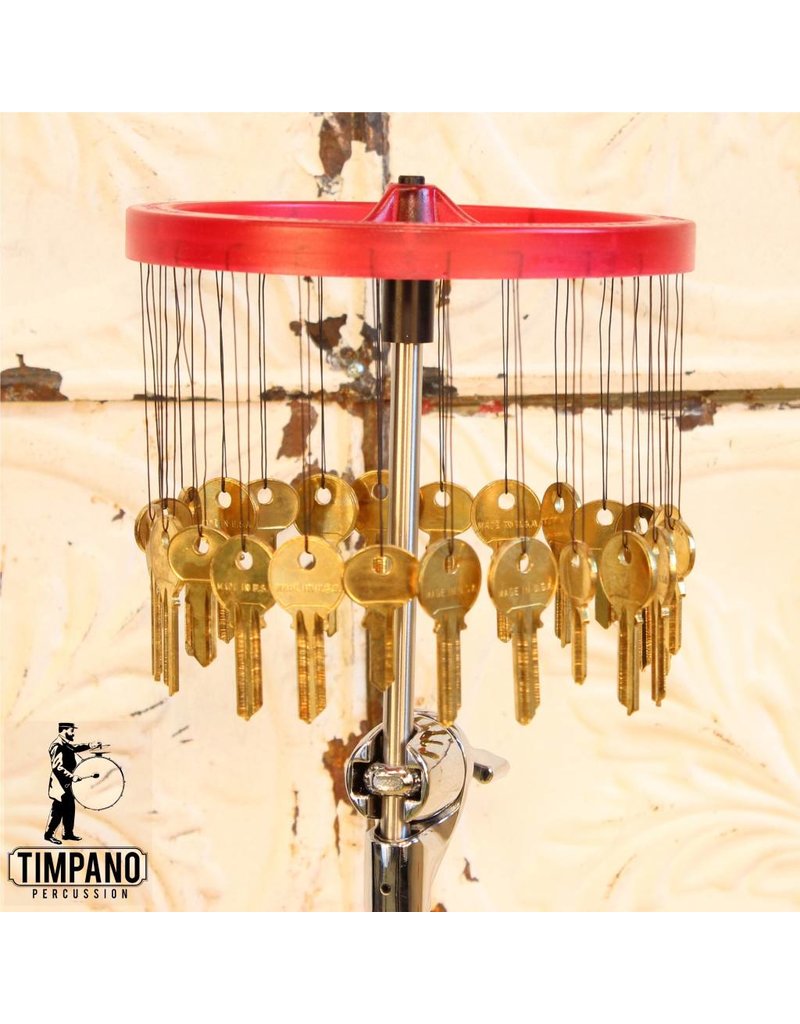 Ron Vaughn Rotating Wind Key Chime With Percussion Ron Vaughn Rotating Wind Key Chime With Percussion Mounting Rod And Bearing
