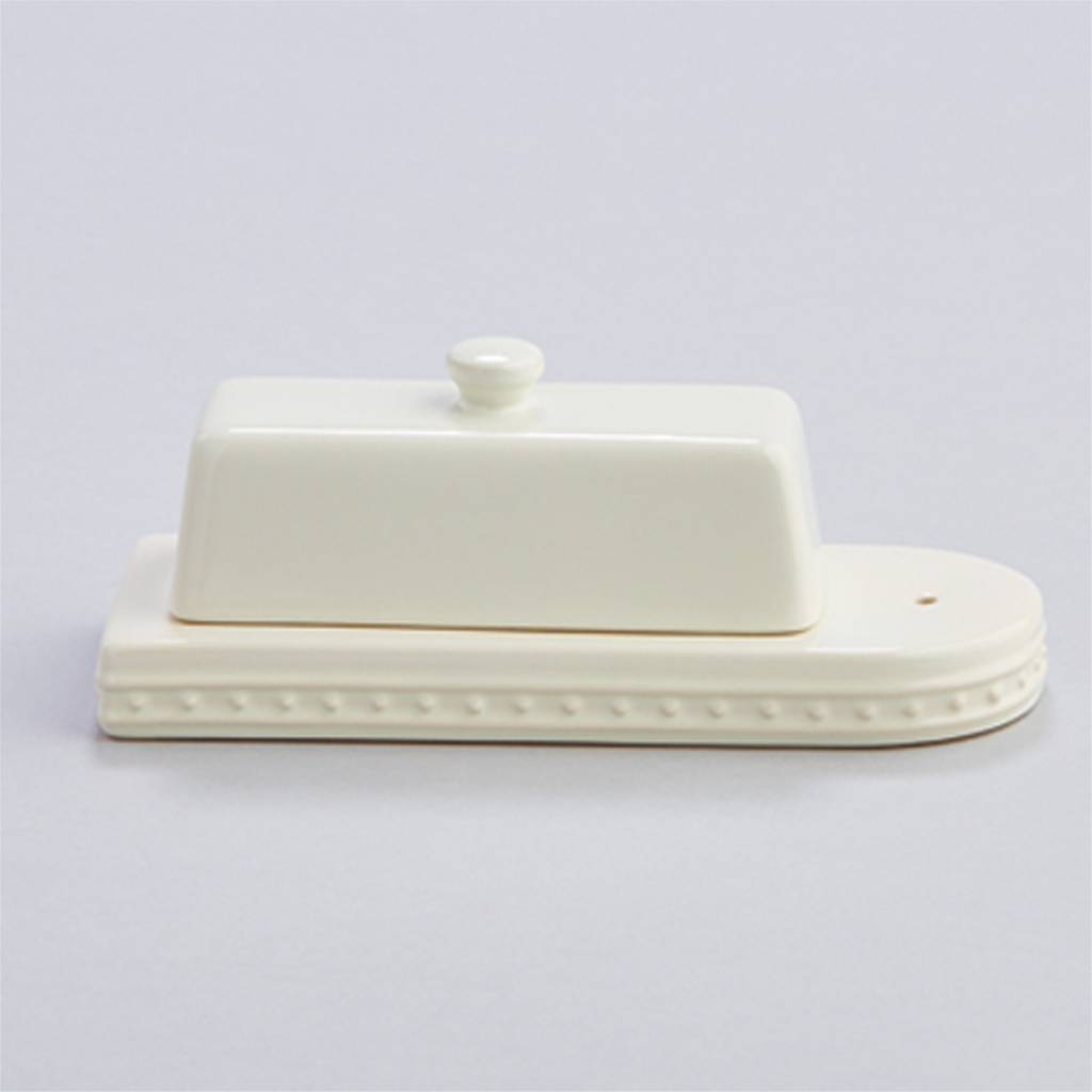 Nora Fleming, LLC Nora Fleming Butter Dish Nest Feathers Gifts